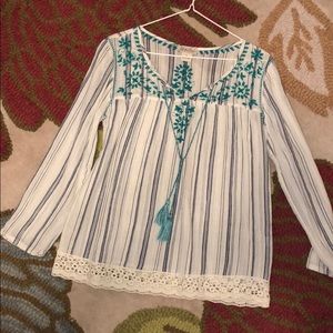 Lucky Brand Peasant Top